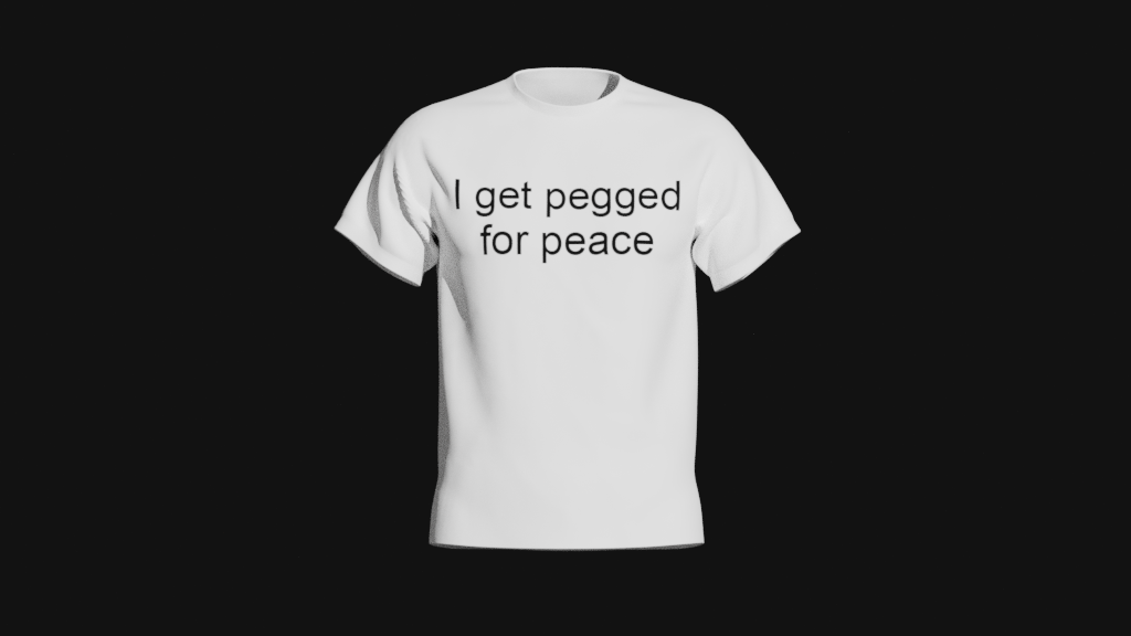 i get pegged for peace